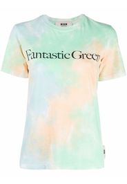 MSGM T-shirt con stampa - Verde