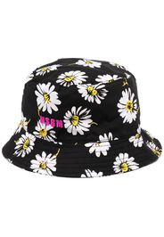 MSGM floral-print bucket hat - Nero