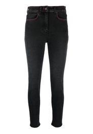 MSGM tonal-stitch skinny jeans - Nero