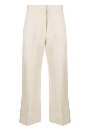 MSGM Pantaloni crop dritti - Toni neutri