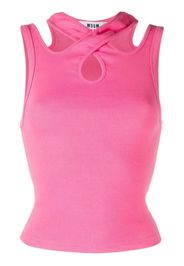 MSGM cut-out tank top - Rosa