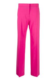 MSGM high-waist wide-leg wool trousers - Rosa