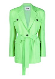 MSGM Giacca con tasche cargo - Verde