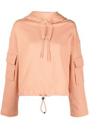 MSGM Felpa con cappuccio - Arancione