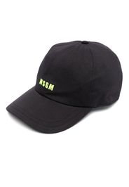MSGM logo-embroidered baseball cap - Nero