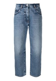 MSGM straight-leg denim jeans - Blu