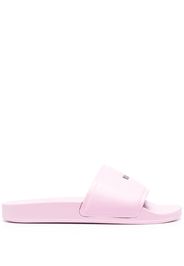 MSGM logo-print sliders - Rosa