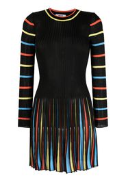 MSGM long-sleeve stretched dress - Nero
