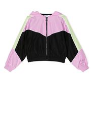 MSGM Kids Bomber con zip - Viola