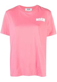 MSGM T-shirt con stampa - Rosa