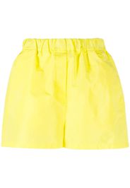 MSGM elasticated-waistband mini shorts - Giallo