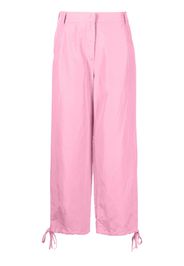 MSGM Pantaloni con coulisse - Rosa