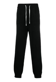 MSGM tapered knit track pants - Nero