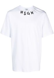 MSGM T-shirt con logo - Bianco