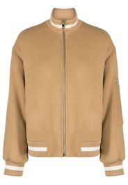 MSGM zipped bomber jacket - Toni neutri