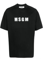MSGM T-shirt con stampa - Nero