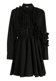 MSGM Chemisier con ruches - Nero