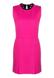 MSGM cutout-bow minidress - Rosa
