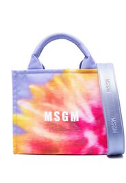 MSGM canvas tote bag - Viola
