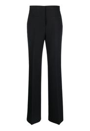 MSGM Pantaloni sartoriali a vita media - Nero