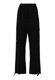 MSGM drawstring cargo trousers - Nero
