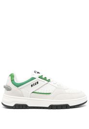 MSGM panelled leather sneakers - Toni neutri