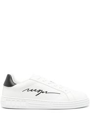 MSGM Iconic leather sneakers - Bianco