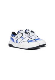 MSGM Kids Sneakers con design color-block - Bianco