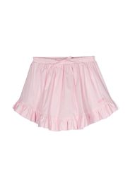 MSGM Kids ruffle-detail ruched skirt - Rosa