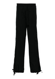 MSGM straight-leg ripstop cargo trousers - Nero
