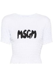 MSGM T-shirt con stampa - Bianco
