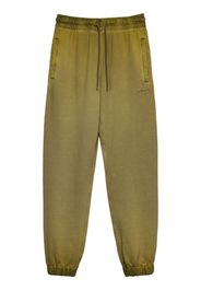 MSGM Pantaloni dritti con coulisse - Verde