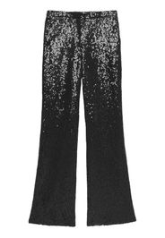 MSGM Pantaloni con paillettes - Nero