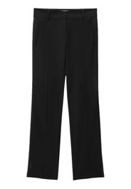 MSGM Pantaloni dritti con zip - Nero
