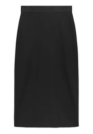 MSGM Gonna lunga con stampa - Nero