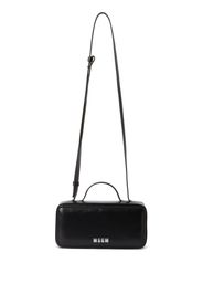 MSGM Borsa tote con stampa - Nero