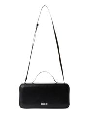 MSGM Borsa tote con stampa - Nero