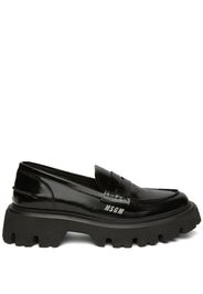 MSGM Mocassini penny chunky - Nero