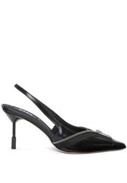 MSGM Pumps con cinturino posteriore - Nero