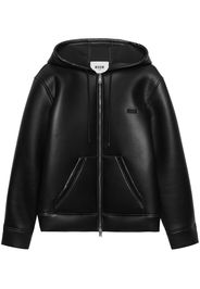 MSGM Felpa con zip - Nero
