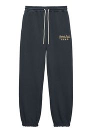 MSGM logo-printed jogging trousers - Grigio