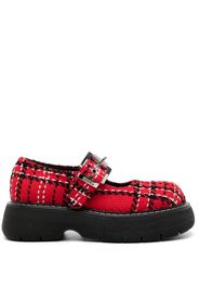 MSGM Mary Janes con fibbia - Rosso