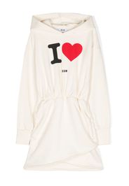 MSGM Kids Abito con stampa - Toni neutri