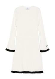 MSGM Kids Abito a coste - Bianco