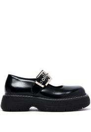 MSGM Mary Janes con fibbia - Nero