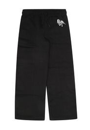 MSGM Kids logo-print joggers - Nero