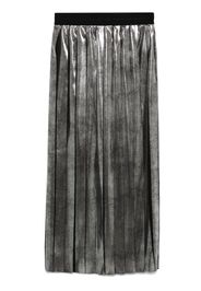 MSGM Gonna midi plissé - Nero