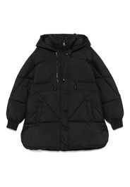 MSGM Kids quilted puffer jacket - Nero