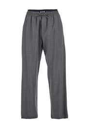 MSGM elastic-waistband trousers - Grigio
