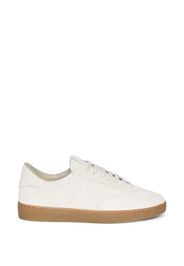 MSGM logo-detail suede sneakers - Toni neutri